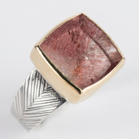 London Super Seven Ring, US Size 8 1/2