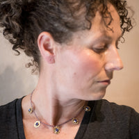 Gaios Tanzanite & Purple Spinel Strand Necklace