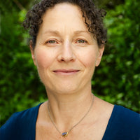 Ceres Purple Boulder Opal Necklace in 18k Gold with Granule Halo