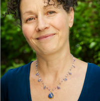 Hailey Tanzanite Pendant & Link Necklace