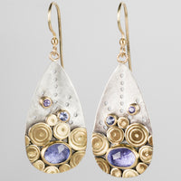 Hilo Tanzanite & Lavender Sapphire Earrings @ Jensen Stern (208)726-2363