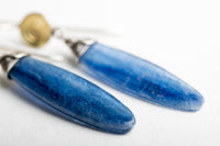 Elsa Kyanite Long Dangle Earrings