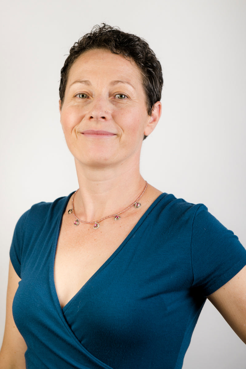 Tangier Pink Tourmaline and Orange Sapphire Necklace