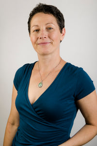 Nassau Chrysoprase and Emerald Pendant