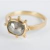 Hailey Grey Diamond Ring in 18k Gold, Size 6 1/2