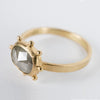 Hailey Grey Diamond Ring in 18k Gold, Size 6 1/2