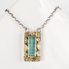 Osaka Paraiba Tourmaline Pendant in Gold on Silver