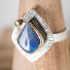 Milan London Boulder Opal and Diamond Ring - US Size 8