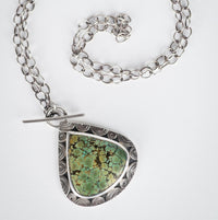 Osaka Hubei Turquoise Toggle Necklace