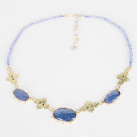 Santorini Tanzanite Bib Necklace @ Jensen Stern (208)726-2363