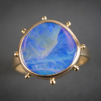 Hailey Australian Opal Ring - size 8 @ Jensen Stern (208)726-2363