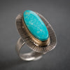 Sorento Royston Turquoise Ring - size 8 1/2