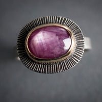 Sorento Star Ruby Ring - 7 1/2