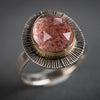 Sorento Strawberry Quartz Ring - size 7