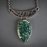 Lucia Madagascar Ocean Jasper Necklace