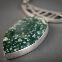 Lucia Madagascar Ocean Jasper Necklace