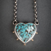Ceres Turquoise Heart Necklace