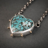 Ceres Turquoise Heart Necklace
