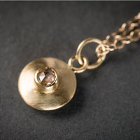 Elana Rose Cut Diamond & 18k Pendant