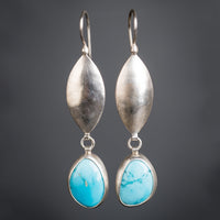 Ianthe Turquoise Dangle Earrings