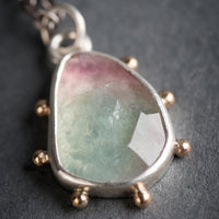 Hailey Bicolored Tourmaline Pendant