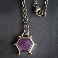 Hailey Rosemary Sapphire Pendant