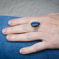 Majorca Labradorite Ring - Size 9