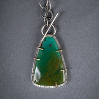 Sienna Gem Silica Toggle Pendant Necklace