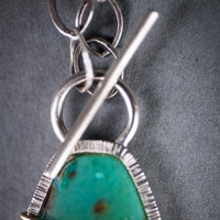 Sienna Gem Silica Toggle Pendant Necklace