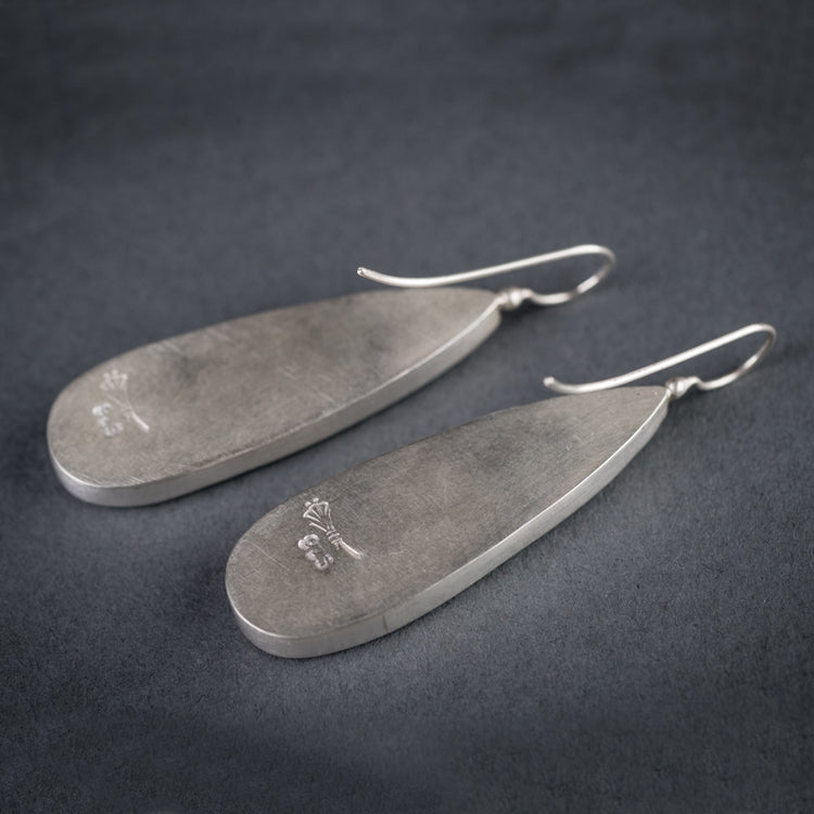 Leda Chrysoprase Drop Earrings