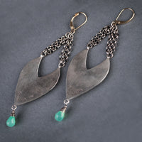 Bora Bora Aquaprase™ & Chrysoprase Chandelier Earrings