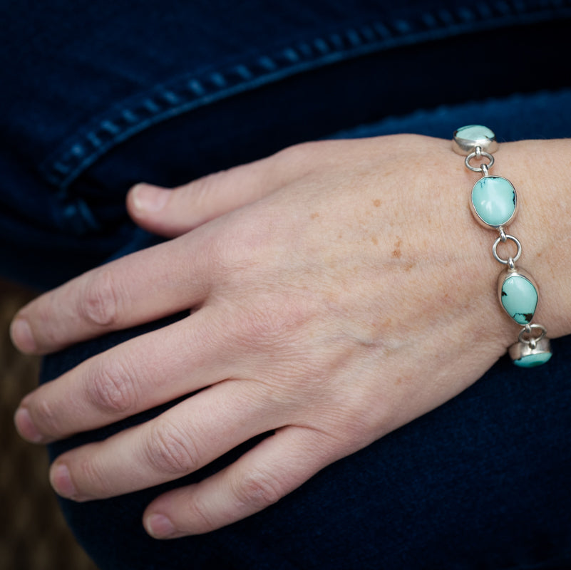 Luna Turquoise Nugget Bracelet