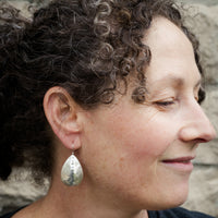 Cora Hollow Form Drop Earrings