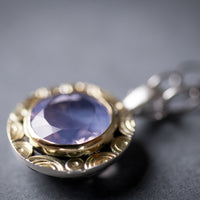 Montana Pink Amethyst Pendant Necklace
