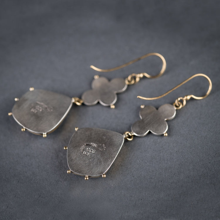 Santorini Tanzanite Dangle Earrings