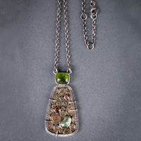 Cayman Multi Tourmaline Gemstone Necklace