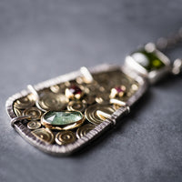 Cayman Multi Tourmaline Gemstone Necklace