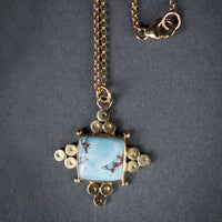 Malabar Golden Hills Turquoise Pendant