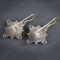 Venus Golden Hills Turquoise & Tanzanite Earrings