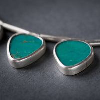 Asteria Green Turquoise Bib Necklace