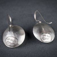 Shiomi Pearl Drop Earrings in 18k & SS