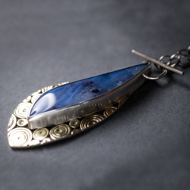 Ibiza Boulder Opal Toggle Necklace