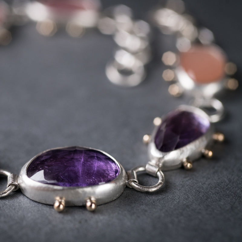 Europa Multi Color Gemstone Bracelet