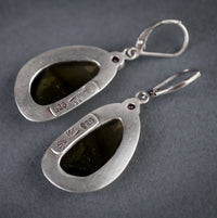 Milan Green Tourmaline & Pink Tourmaline Earrings