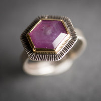 Sorento Rosemary Sapphire Ring - size 6