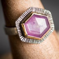 Sorento Rosemary Sapphire Ring - size 6