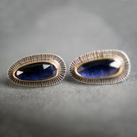 Sorento Long Iolite Studs