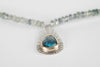 Tangier London Blue Topaz & Blue Green Sapphire Strand Necklace