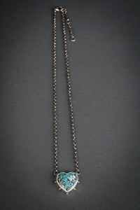 Ceres Turquoise Heart Necklace