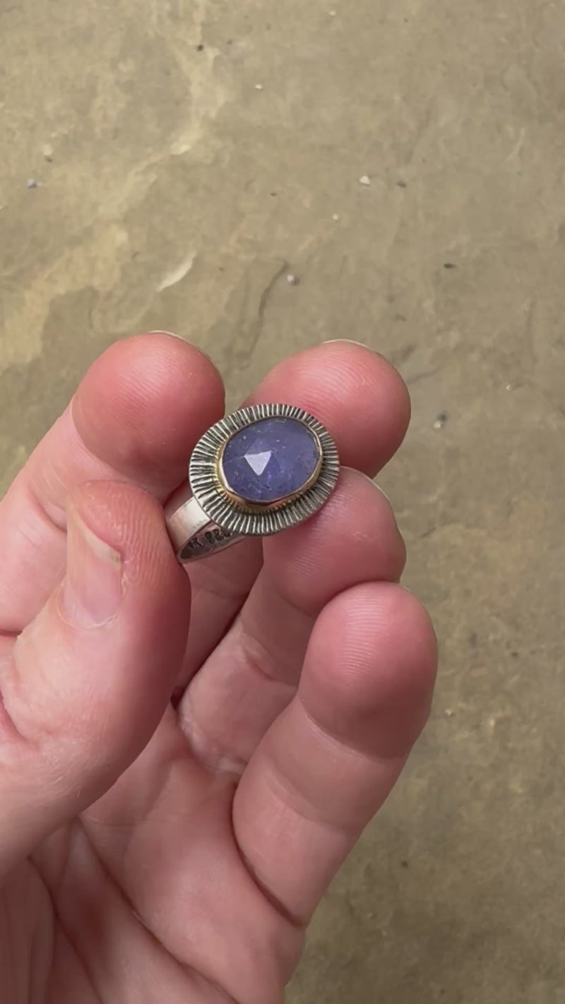 Sorento Tanzanite Ring - size 6 1/2